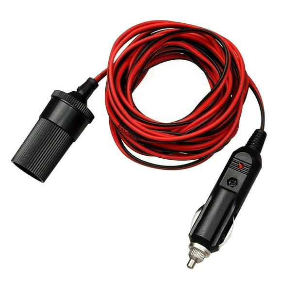 Encendedor De Cigarrillos, Enchufe De Alimentación, Cable De Extensión, Accesorios Para Coche, Alta Calidad, 12V