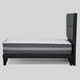 thumbnail image 4 of Cama Europea Valencia P + Respaldo Atenas 1.5 PL Felpa Negro, 4 of 6