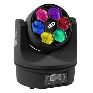 Genérico - Proyector Foco Iluminacion Laser Movil 4 En 1 Lau