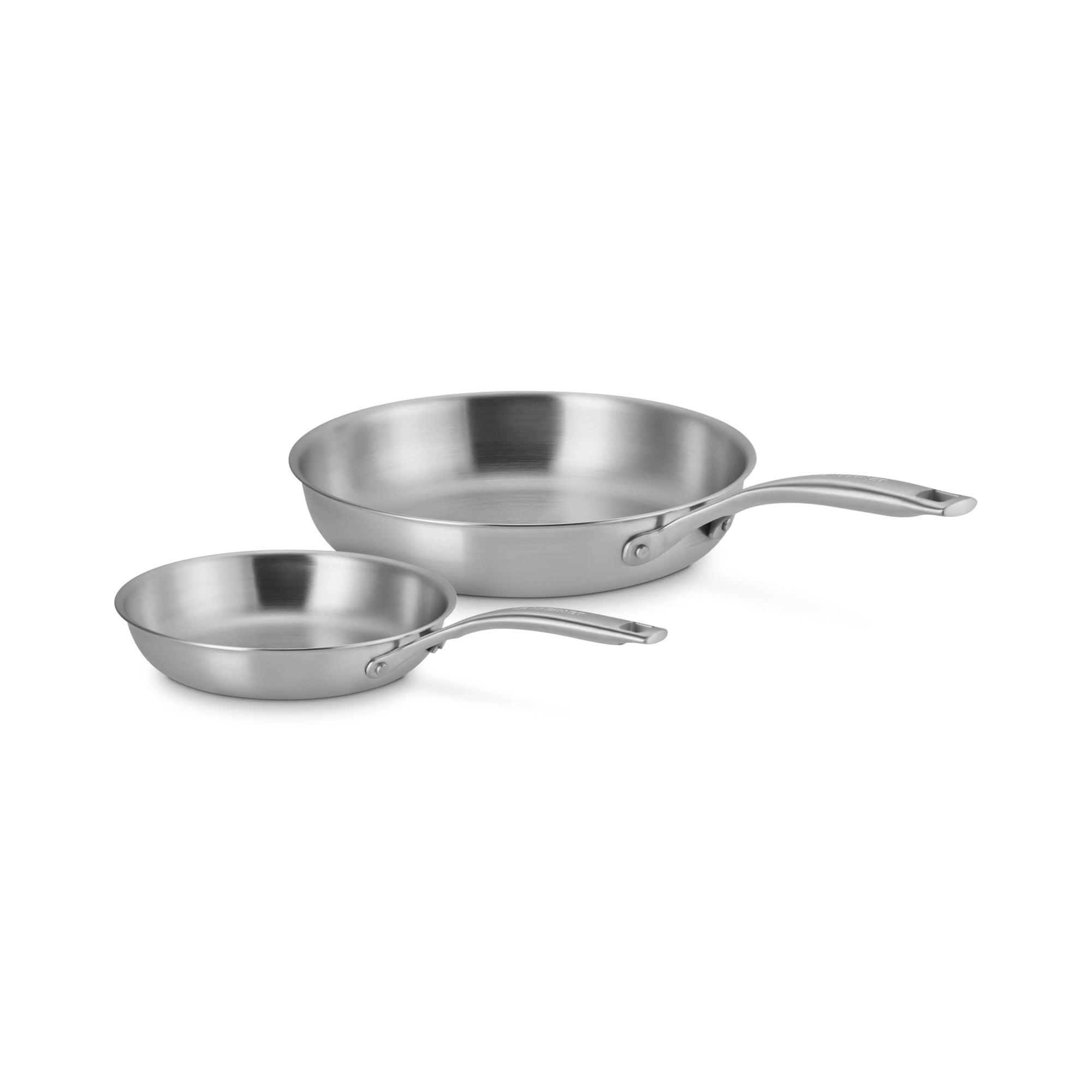 Juego De Sartenes Le Creuset De Acero Inoxidable De 20 Cm Y 25 Cm
