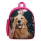 thumbnail image 1 of Golden Retriever Mochila Escolar para Niños y Niñas, Mochila Infantil Ligera de Alta Calidad, Grande y Duradera ROSA, 1 of 6