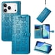 thumbnail image 2 of Funda Cartera FOXDOCK para iPhone 17 Pro , Flip PU con Relieve de Gatos y Perros, Tarjetero y Soporte, 2 of 6