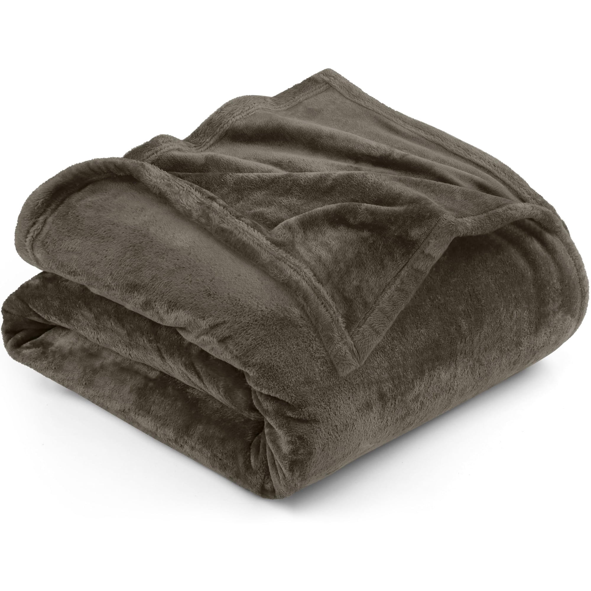 Utopia Bedding - Cobertura Polar Blanket Utopia, Tamaño King, Color Marrón, 300 G/m², Microfibra