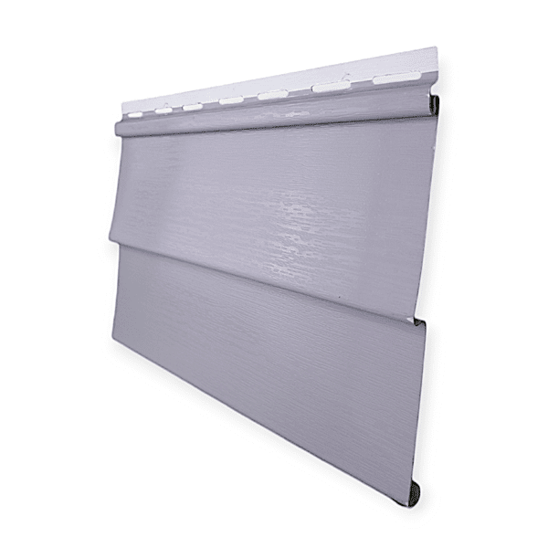 Siding Pro - Siding Pvc Gris 12uni- Cubre 9.12m2
