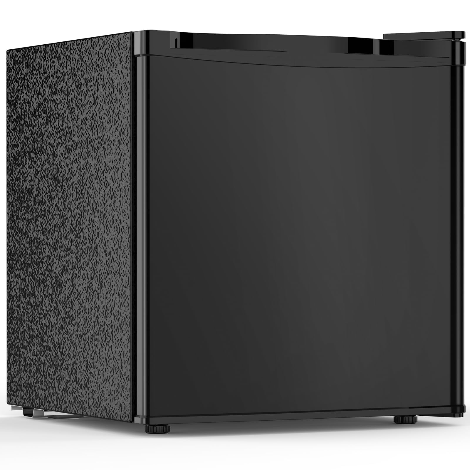Minirefrigerador Electactic De 50 Litros Con Congelador De 1.7 Pies Cúbicos, Negro