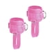 thumbnail image 3 of Correas De Tobillo Kickback Para Máquinas De Cable Envolturas De Tobillo Correas De Pierna De Culturismo Rosa Con Rejilla, 3 of 5