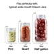 thumbnail image 4 of Pesas de vidrio de fermentación, paquete de 4 unidades, para tarros de cristal de boca ancha, 4 of 6