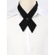 thumbnail image 5 of INSPIRE CHIC Corbatas de Lazo Ajustables para Mujer con Botón de Presión Sólido para Uniforme Escolar Negro Talla Única, 5 of 5