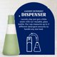 thumbnail image 2 of Dispensador de detergente para ropa Cleancult, vaso recargable de 590 ml, 2 of 7