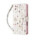 thumbnail image 2 of FOXDOCK Funda Tipo Cartera Floral para Samsung Galaxy S24 ,Funda con Tapa de Cuero PU, Protección Antigolpes con Ranuras para Tarjetas y Soporte, 2 of 5