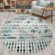 thumbnail image 2 of Alfombra Redonda Phoenix Azul 160 x 160 cm, 2 of 6