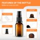 thumbnail image 5 of Botella VitalUp 15 ml Pack de 5 unidades de vidrio ámbar con bomba, 5 of 7