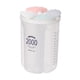 thumbnail image 3 of Caja Plástica Dividida Organizador Transparente BPA Libre Caja De Plástico Contenedor De Almacenamiento 2000ml, 3 of 5