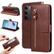 thumbnail image 2 of Funda con Cremallera para Realme C71 4G, Carcasa Cartera de Cuero PU con Soporte y Tarjetero, 2 of 5