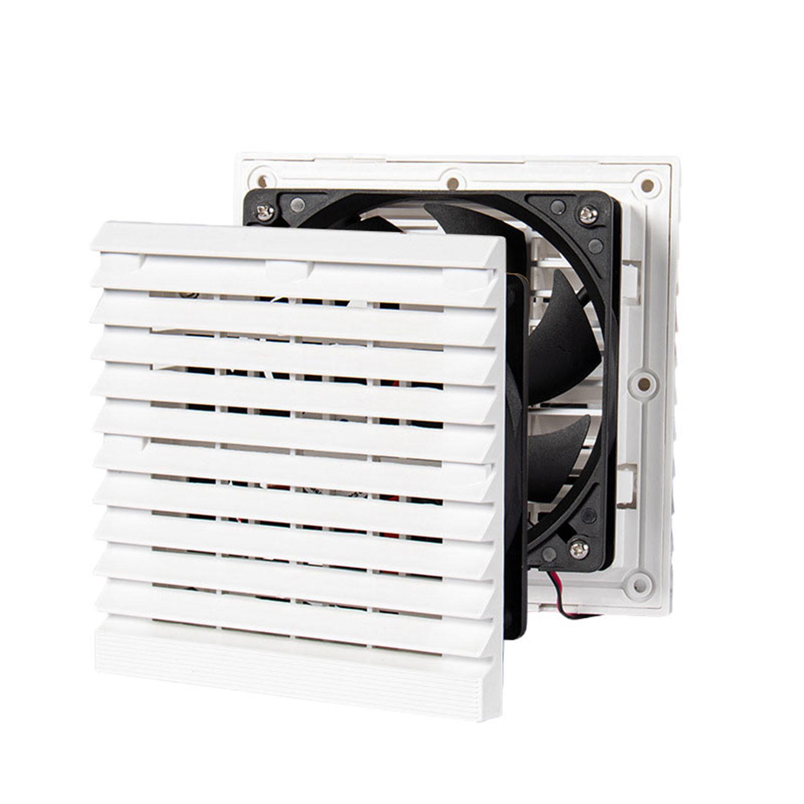Ioensy - Ventilador De Escape De Refrigeración De 12 V Fuerte Viento Blanco Apto Para Remolque Rv Autocaravana