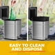 thumbnail image 3 of Bote de basura para excrementos de perro AnimoGoods de acero inoxidable, 5 litros, impermeable, 3 of 3