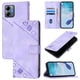 thumbnail image 1 of Funda Cartera para Motorola Moto G Play 2025 con Soporte y Ranuras, Resistente a Golpes y Rayones Morado, 1 of 5