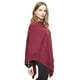 thumbnail image 2 of Poncho Po035 Burdeo Mujer, 2 of 3
