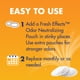 thumbnail image 2 of Desodorizador Arm & Hammer Fresh Effects de bicarbonato de sodio, 5 bolsas, 2 of 6