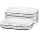 thumbnail image 5 of Contenedor de 1,6 l con 3 niveles para carne, tapa hermética, apto para lavavajillas, cajón para verduras de 3 niveles, 5 of 6
