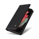 thumbnail image 2 of Funda Billetera de Cuero para Samsung Galaxy S21 Ultra con Tarjetero y Soporte - Tapa Magnética Negro, 2 of 6
