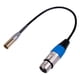 thumbnail image 2 of Cable De Audio Mini XLR Macho A XLR Hembra De 3 Pines Para Micrófonos Y Mezcladores De 0,3 M, 2 of 5