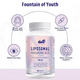 thumbnail image 4 of Acido Hialuronico Liposomal 1200mg Hidratacion Celular Cuidado Piel Articulaciones 60 softgel caps, 4 of 7