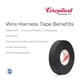 thumbnail image 4 of Cinta Eurotech 19 mm × 25 m de tela PET, resistencia a 150 °C, clase D de abrasión, 4 of 6
