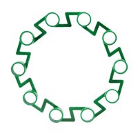 Blacksmith - Kit 2 Un. Seguro Tuerca Rueda 32Mm Para Camion