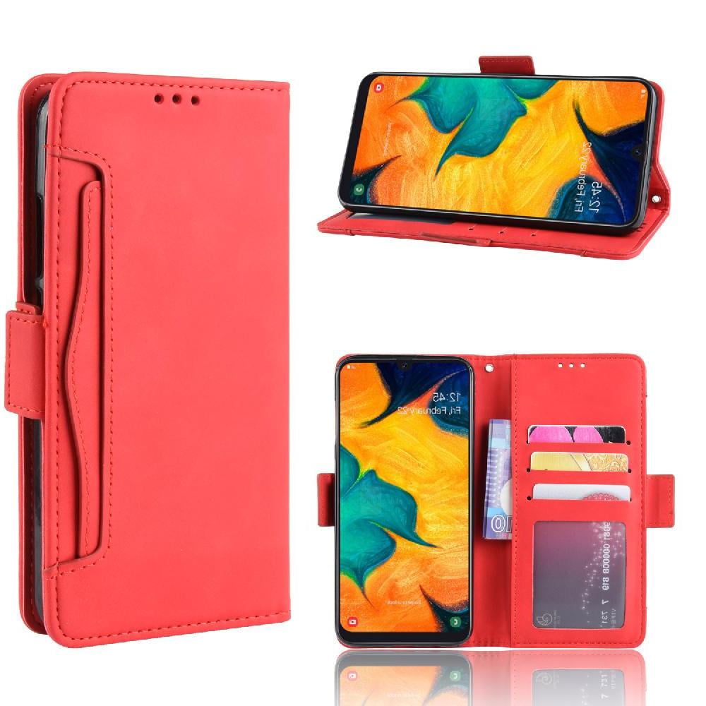 Foxdock - Funda Cartera Magnética Para Samsung Galaxy A20e- Tarjetero Desmontable, Cuero Pu, Soporte