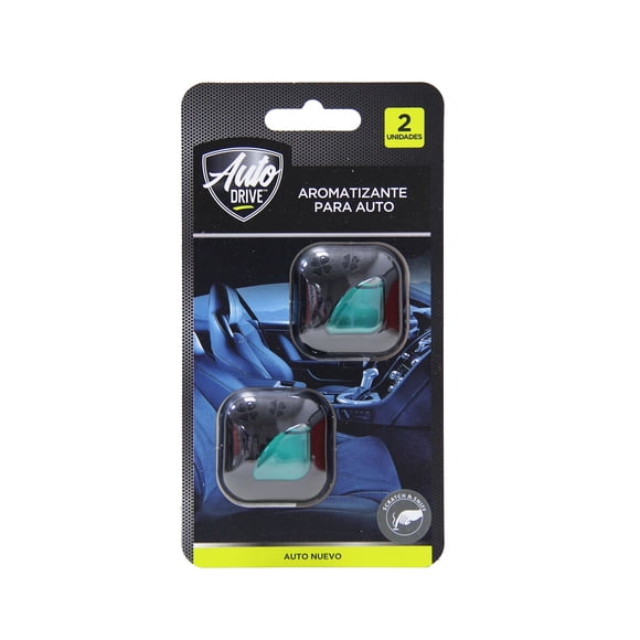 Aromatizante clip auto nuevo 2u