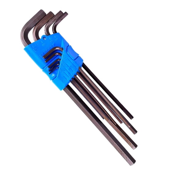 Set Llaves Allen Largas 1,5-10mm 9 Pzs Gedore