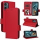 thumbnail image 1 of Funda Cartera para Motorola MOTO G05 4G Tapa Flip con Ranuras y Soporte Rojo, 1 of 5