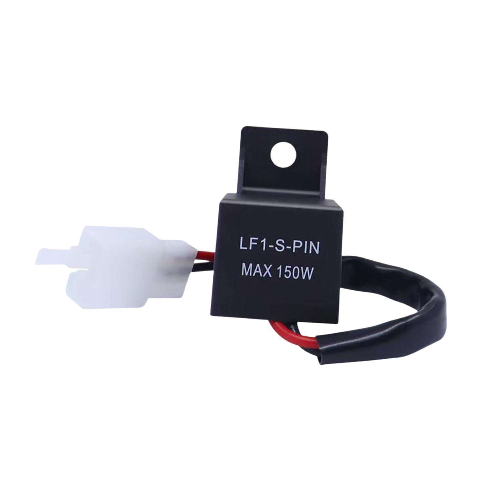 Ioensy - Relé Intermitente De Motocicleta, Relé Intermitente De Luz De 12v Para Motocicleta