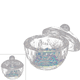 thumbnail image 3 of Plato con tapa para decoración de uñas, recipiente de cristal para polvo acrílico líquido, herramientas para decoración de uñas acrílicas., 3 of 5