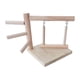 thumbnail image 3 of Loros Percha Madera Gimnasio Soporte Pájaro Columpio Escalada Escalera Hecha A Mano Resistente, 3 of 5