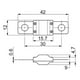 thumbnail image 2 of Fusible Batería 70a 32v 42x12mm Chapado Oro - Soliot, 2 of 2