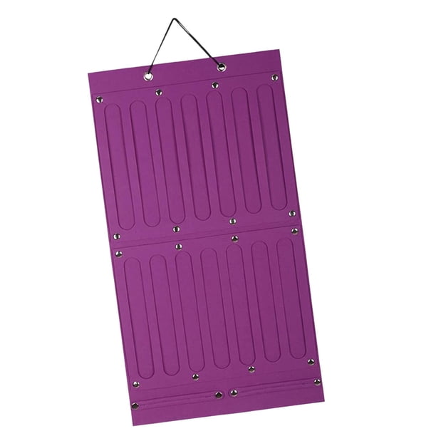 Organizador De Pinzas Para El Cabello Para Niños, Soporte De Lazo De Gran Capacidad Para Niñas, Lazos Para El Cabello, Púrpura