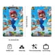 thumbnail image 2 of Super Mario Portapapeles de acrílico A4, tamaño carta estándar, carpeta con clip 31.8x 21.5CM para estudiantes, profesores y oficina, 2 of 6
