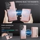 thumbnail image 3 of AutSpace Funda para Samsung Galaxy S24 Ultra 5G, Bloqueo RFID, Cuero PU, Compatible con MagSafe, Billetera Desmontable 2 en 1 con Tarjetero, Soporte, Cubierta Protectora Magnética, Rosa, 3 of 9