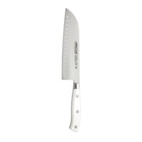 Cuchillo Santoku Forjado Mango Blanco 18Cm Riviera Arcos