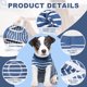 thumbnail image 2 of Traje de recuperación para perros PELUKOA, camiseta quirúrgica suave, azul, XXL, 2 of 7