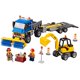 thumbnail image 1 of Gran barredora y excavadora de vehículos LEGO City 60152 Bui, 1 of 3