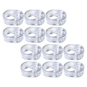 Bothyi - 12X Tope De Manija De Puerta Amortiguador De Manija De Puerta Manija De Puerta A Prueba De Viento Para El Hogar