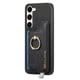 thumbnail image 3 of Funda Magnética para Samsung Galaxy S23 con Billetera y Anillo, Protector Resistente Negro, 3 of 5