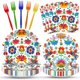 thumbnail image 1 of Platos Jremreo 100 piezas – Set de Suministros para Fiesta, 1 of 7