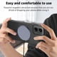 thumbnail image 5 of Magnetic Slim Case for Motorola Moto G 2024 with Camera Guard & Anti-Scratch Back Black, 5 of 6