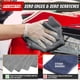 thumbnail image 4 of Paño de limpieza FIXSMITH Shop Toallas, paquete de 200 unidades, microfibra, gris, 4 of 7