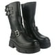 thumbnail image 5 of Botin Chalada Mujer Fley-1 Negro Casual, 5 of 7