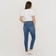 thumbnail image 3 of Jeans Mujer Aplicación Pretina Azul Medio Corona, 3 of 5